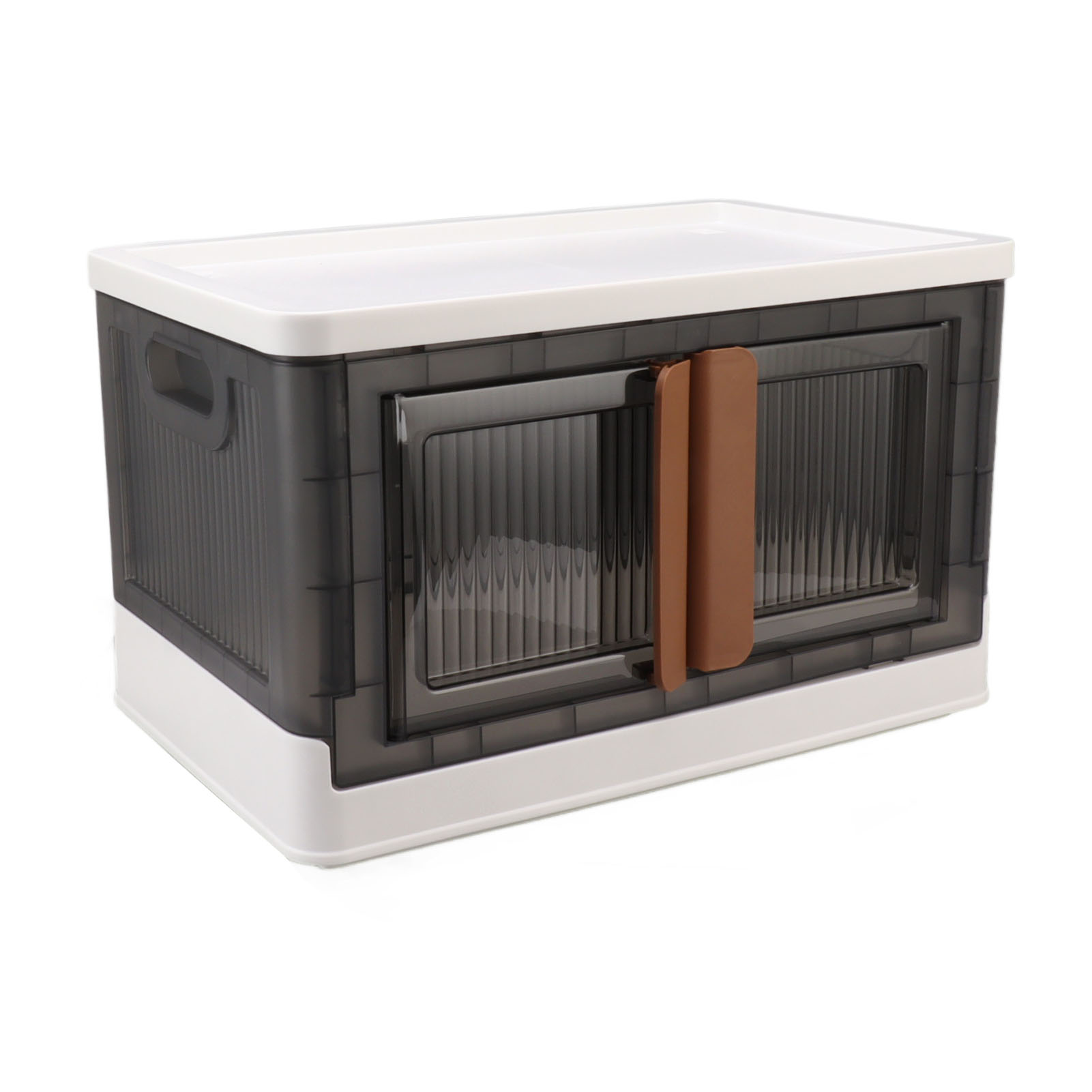 Storage Bins, 2 Opening Modes Folding Storage Cabinet for Kitchen. 