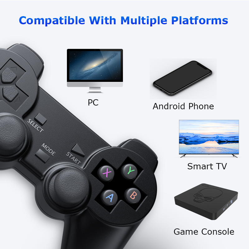 2.4G Wireless Controller/Joystick For Video Game Console Super Console X PRO/RG351V Gamepad For PSP / PC / TV Box /Android Phone. 