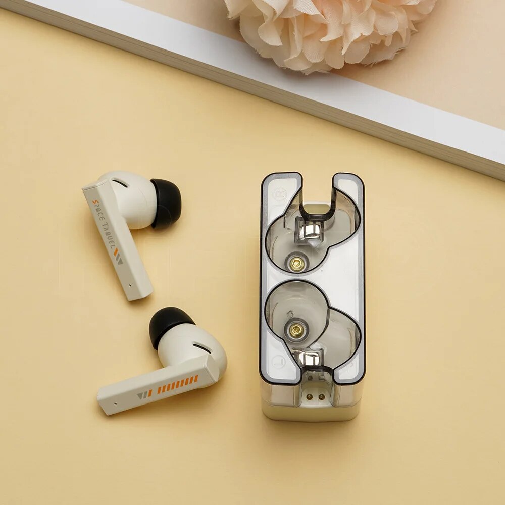 Moondrop Space Travel TWS Bluetooth 5.3 Earbuds Dynamic Driver Earphone Touch Controls Noise Canceling True Wireless Stereo IEMs. 