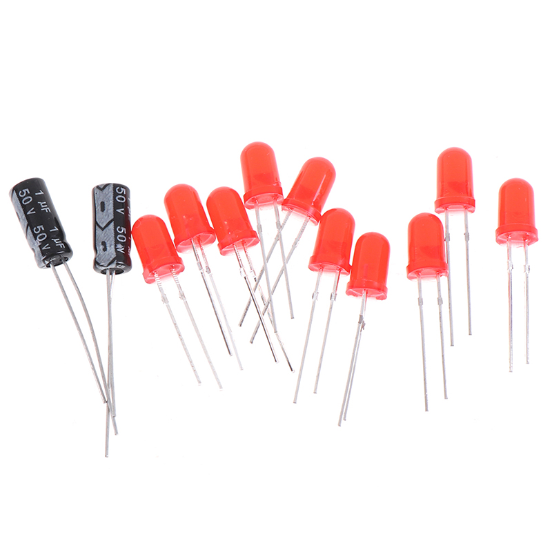 LED chaser flowing water light ne555 module + cd4017 pcb board diy kit Encounter. 