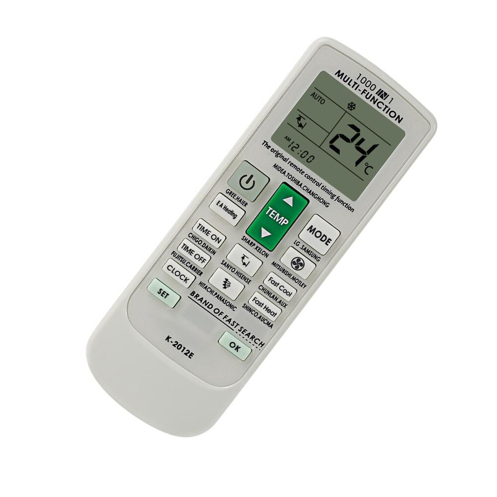 K-2012E Universal A/C Remote Control 1000 in 1 Multi Function Remote for Air Conditioner. 