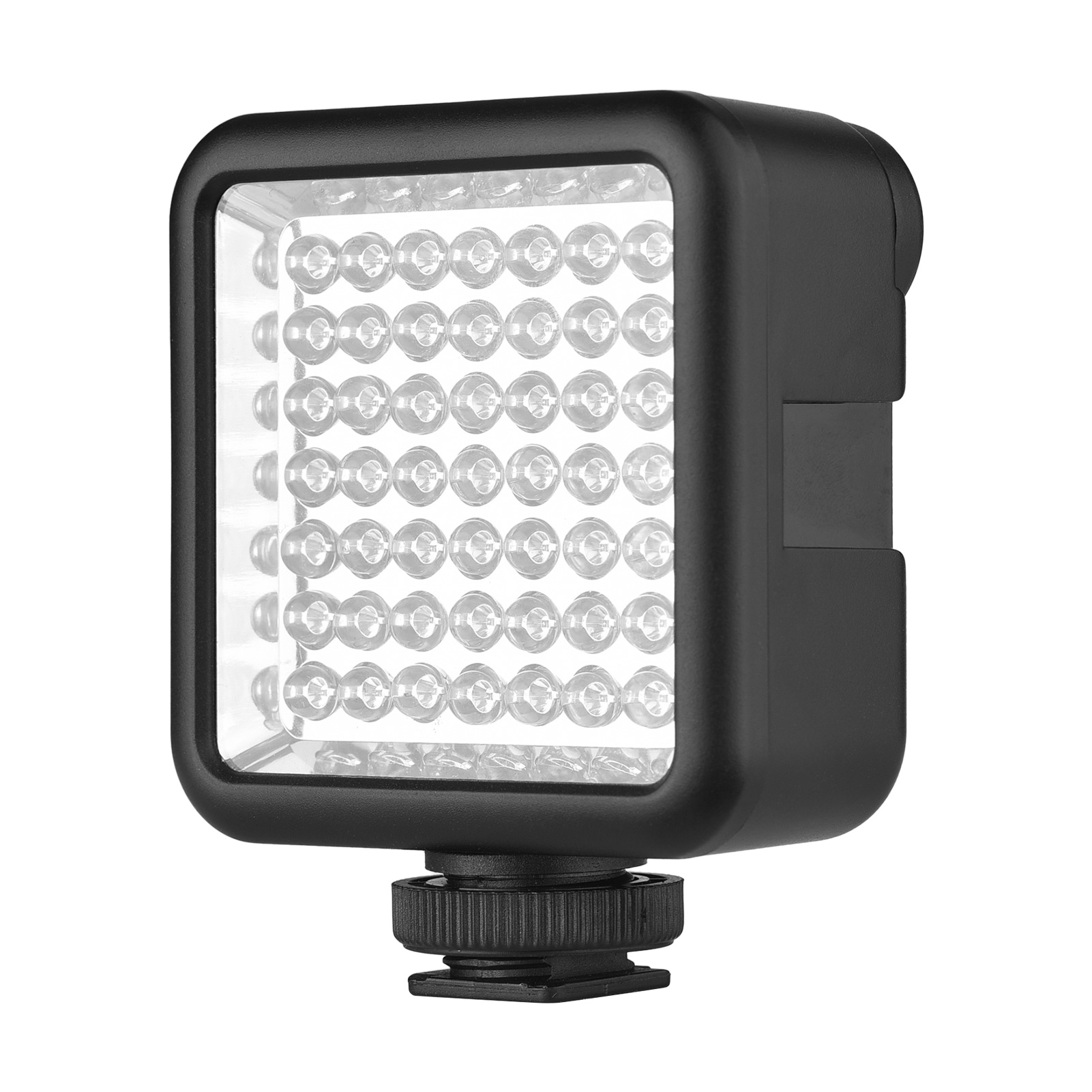 IR49S Mini IR Night Vision Light Infrared Photography Light for Video Camera Camcorder Built-in Recharge-able Ba-tte-ry with 3 Cold Shoe Mount for Vlog Video Recording. 