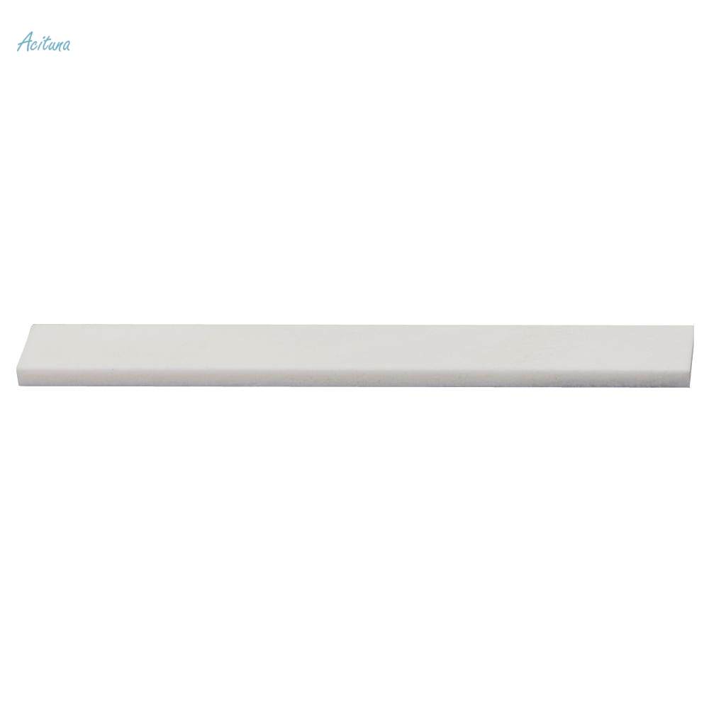 30X 6 String Acoustic Guitar Bone Bridge Saddle for Guitar Parts. 
