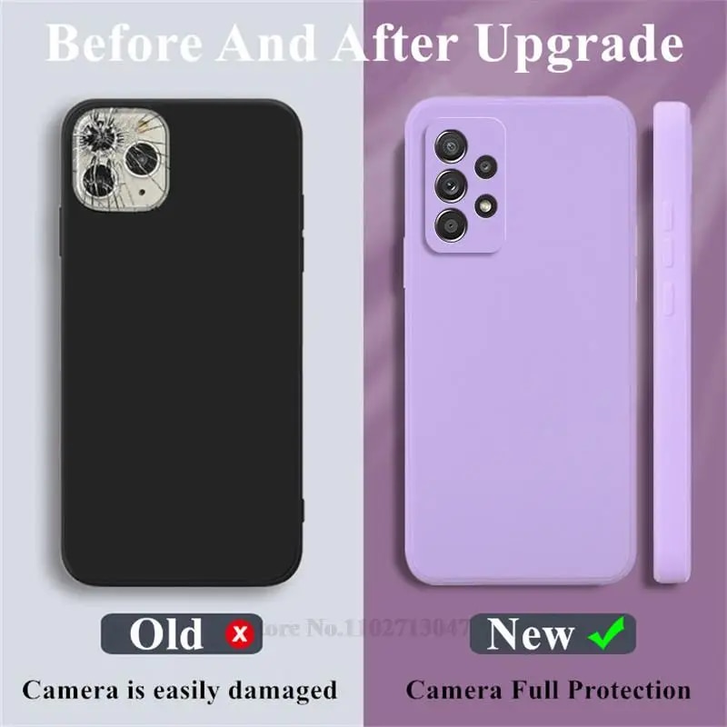 For Samsung Galaxy A52 Case Silicone A52 4G A525F 5G A526B Back Cover Phone Case For Samsung Galaxy A52S A528B Case Phone Cover. 