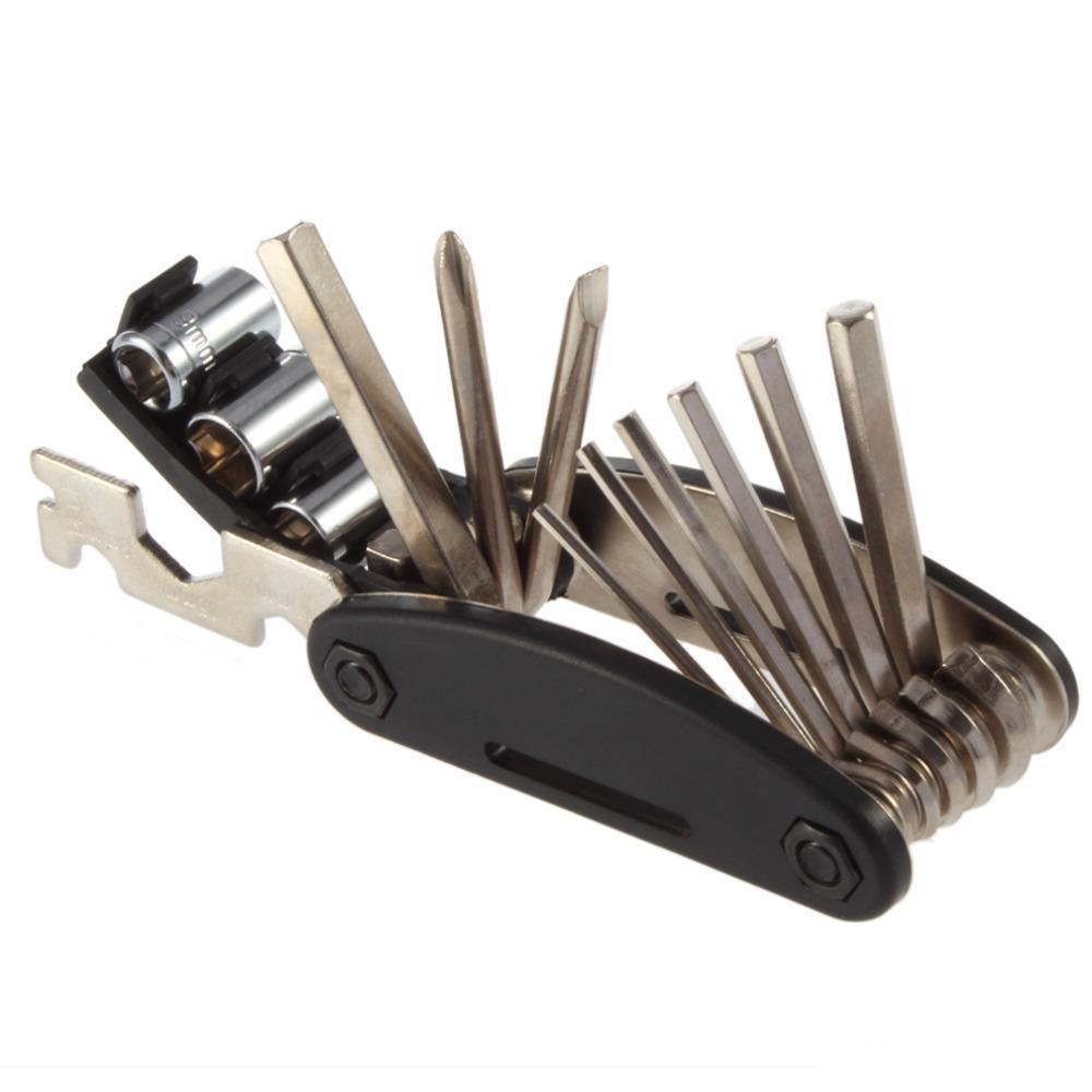 16 in 1 Multi Function Bike , Bicycle, Mechanic Repair Tool Kit  মাল্টি ফাংশন বাইক, বাইসাইকেল, মেকানিক রিপেয়ার টুল কিট. 