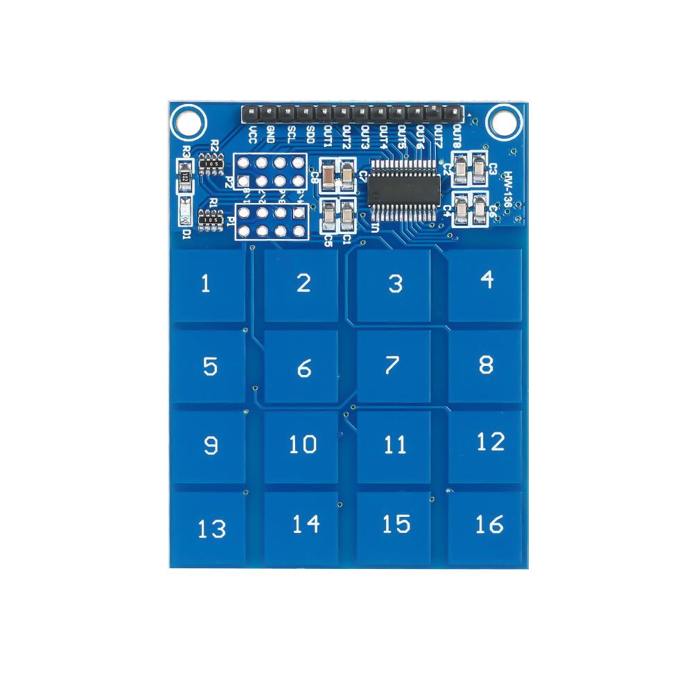 KOGEEK TTP229 16 Channel Capacitive Touch Switch Module Digital Touch Sensor Module Touch Sensor Switch PCB Board