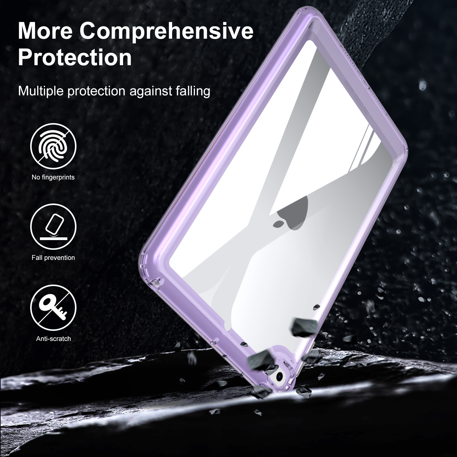 （COD)For iPad mini 5 / 4 Transparent Acrylic Case. 