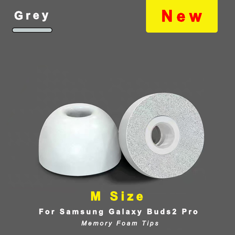 For Samsung Galaxy Buds 2 Pro Memory Foam Tips Replacement Ear Tips Noise Cancelling Ear Plugs Pads Case Cover Earbuds Accessory. 