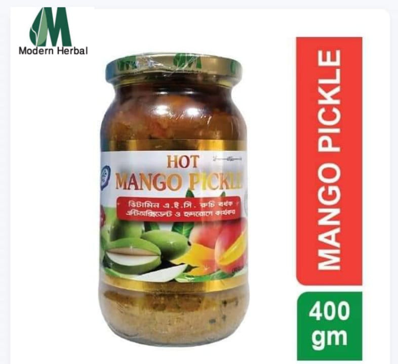 Mango Pickle 400 gm Amer Acher Modern Herbal