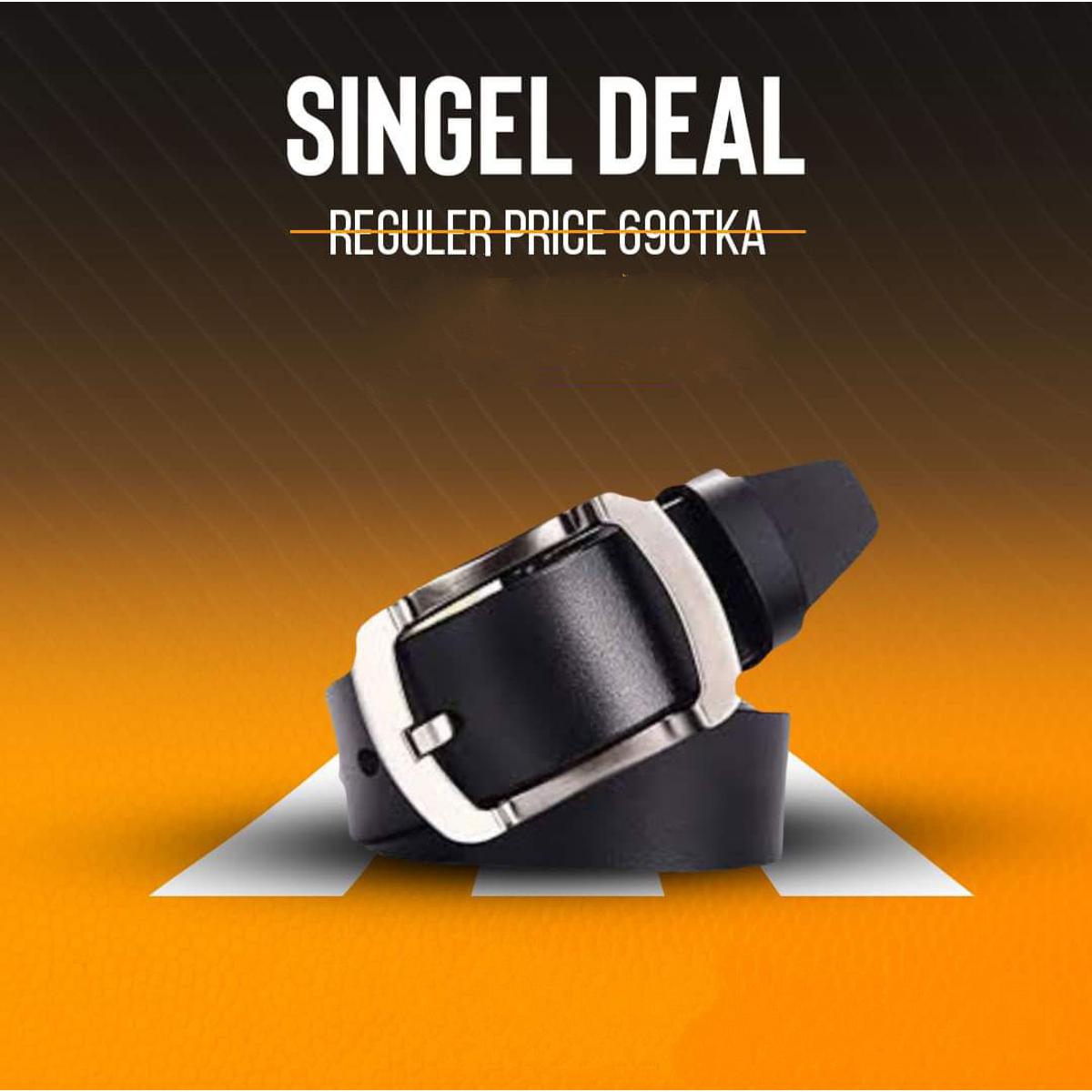 premium quality Leather Long Lusting Belt For Men - Belt