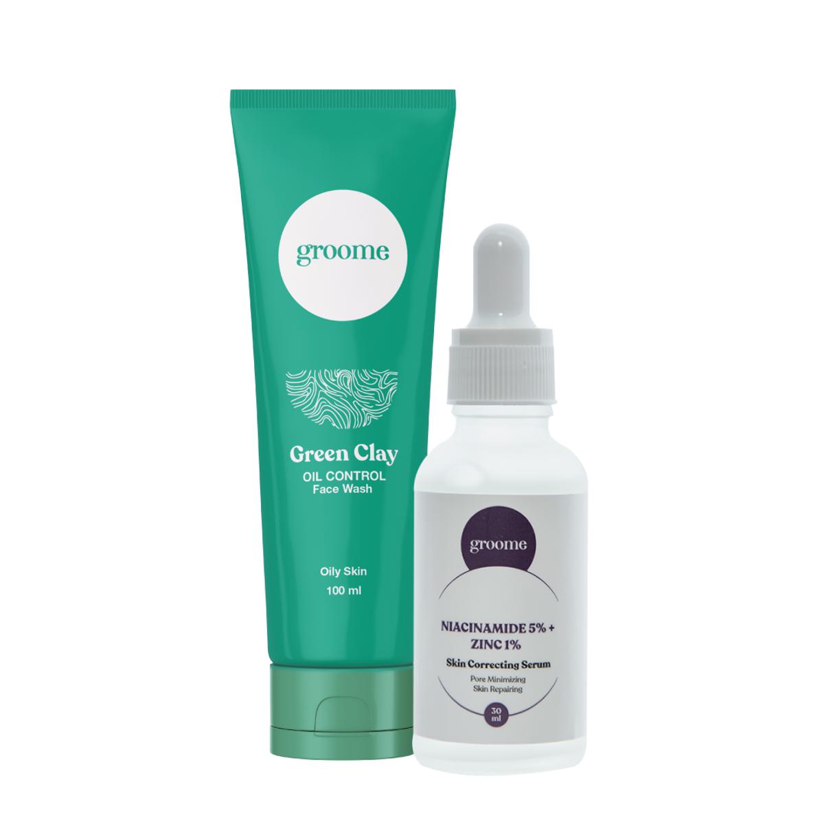 GROOME Skin Correcting Solution Combo