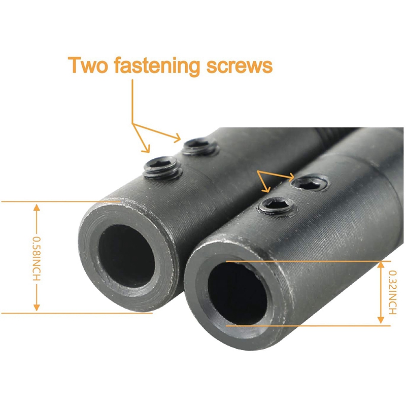 3Pcs Polishing Connecting Rod Tapered Spindle Adapter Threaded. 