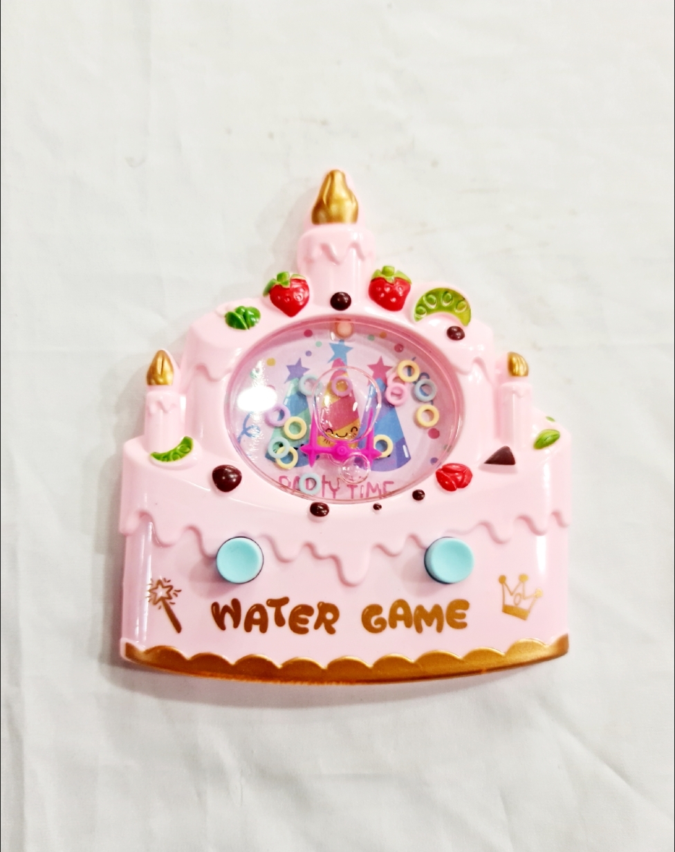 Plastic Water World Game Toy - Blue Pink. 