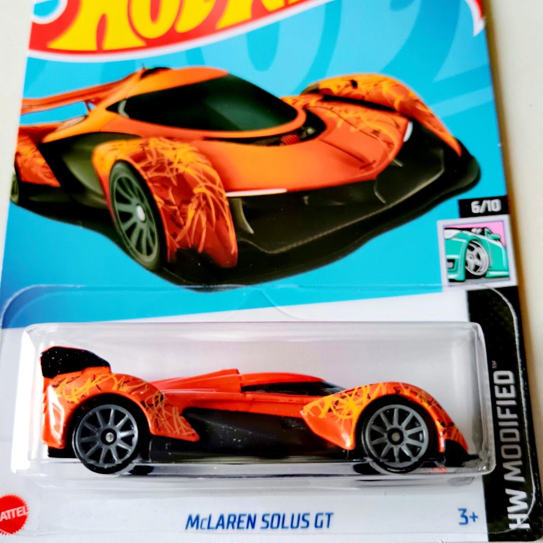 Hot Wheels 2024 Release (Mainline) Mclaren Solus GT, Scale - 1:64. 