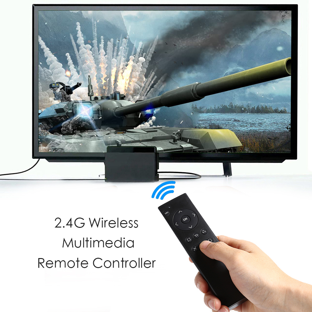 for PS4 Remote Controller Battery Powered for Sony PS4 DVD Multimedia Remote Control Games 2.4G Wireless Video Media Controller. 