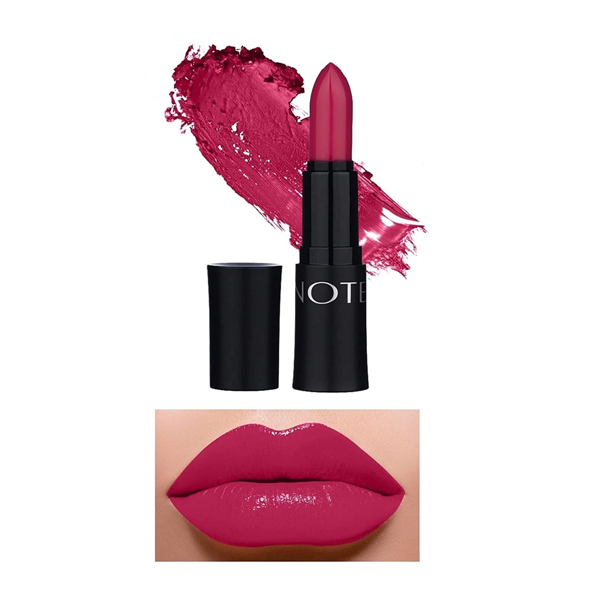 Note Mattemoist Lipstick 305. 