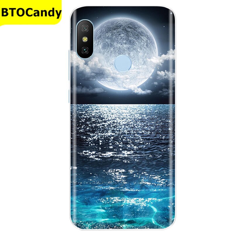 Silicone Case for Xiaomi Mi A2 Lite Case Full Soft Tpu Back Cove fashionr Phone Case for Xiaomi Mi A2 Case MiA2 A2Lite Cover Fundas Capa. 