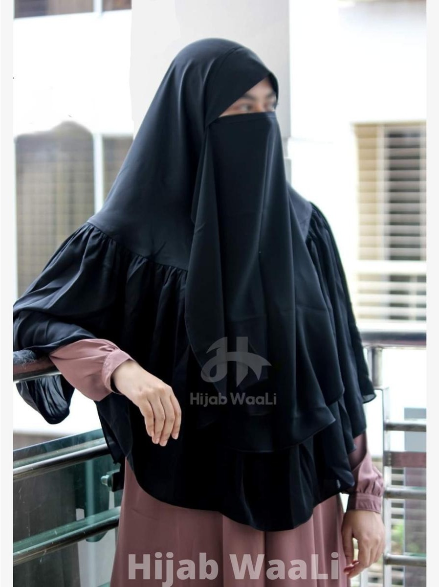 Hijab WaaLi Instant Ready Hijab With Niqab For Woman 2022. 