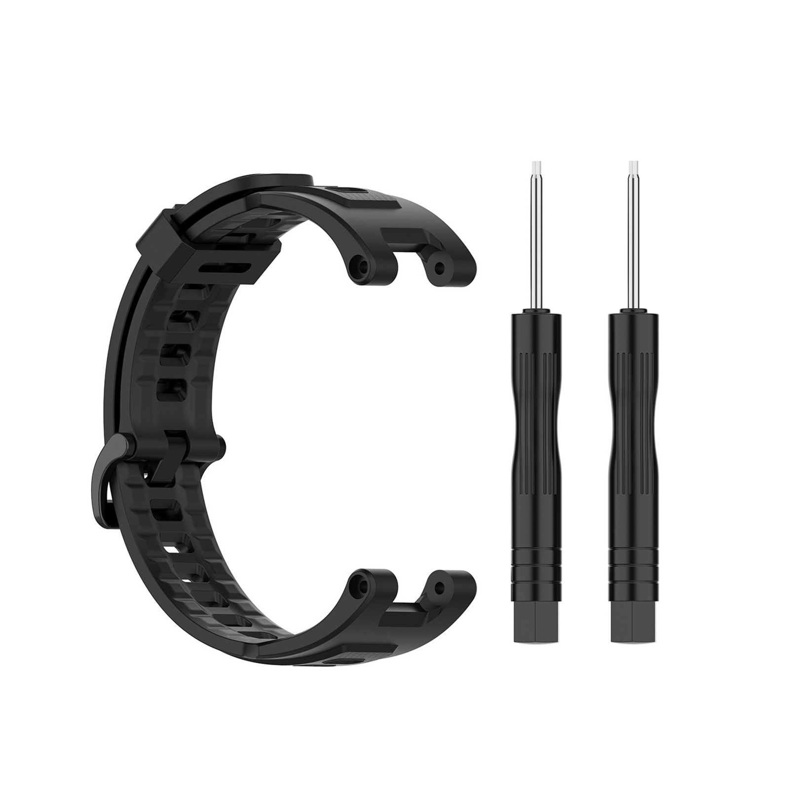 Unisex Silicone Adjustable Smartwatch Strap for Amazfit T-Rex A1918 Pro. 