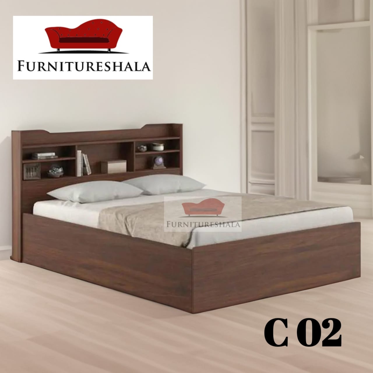 FurnitureShala Double box khat/bed (5/7 feet) | Daraz.com.bd