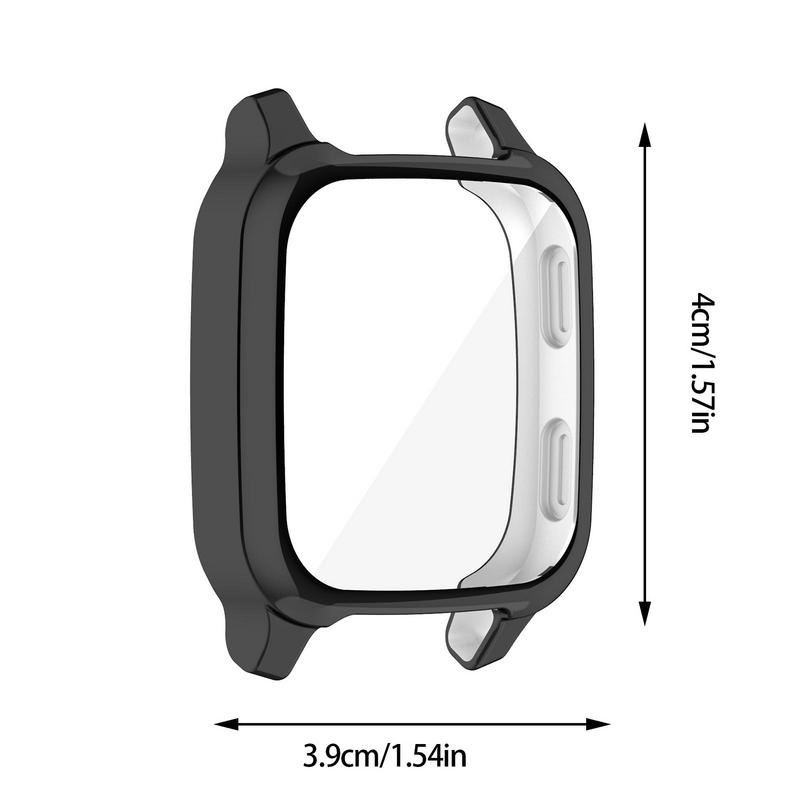 Protection Case For Garmin Venu SQ Smart Watch Plating TPU Soft Cover Full Screen Protector Shell For Garmin Venu Sq 2 Case. 