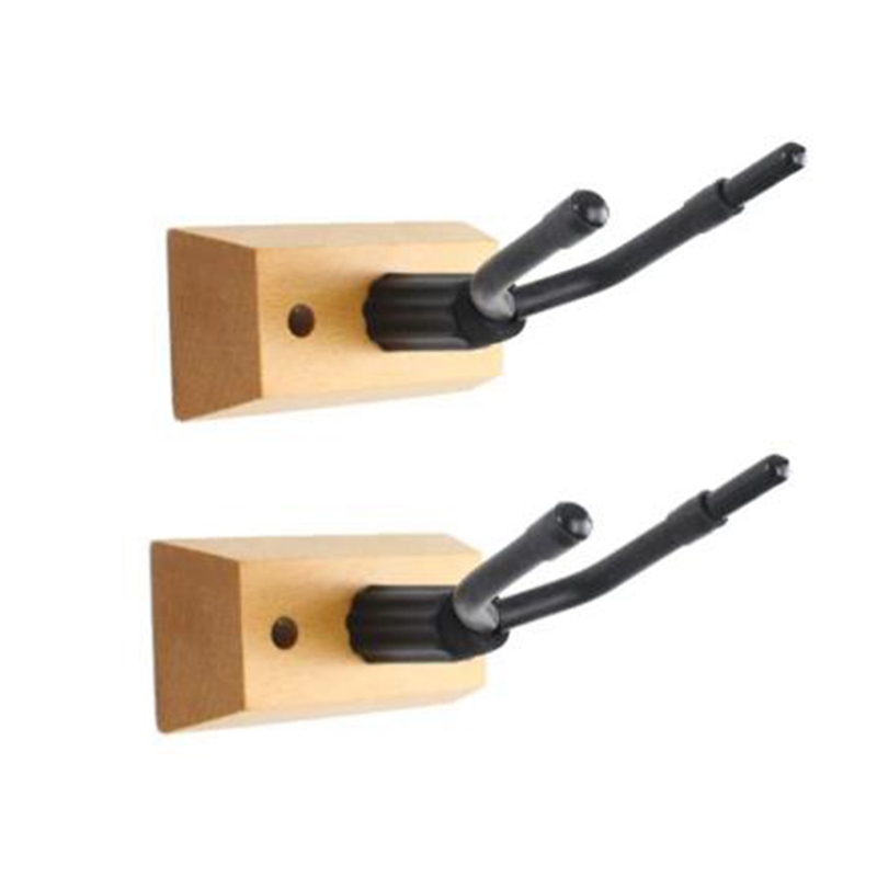 2 Pcs Violin Rack Hanger Violin Wall Mount Violin Wall Hook Solid Wood Base Violin Rack Can Hang Violin Bow