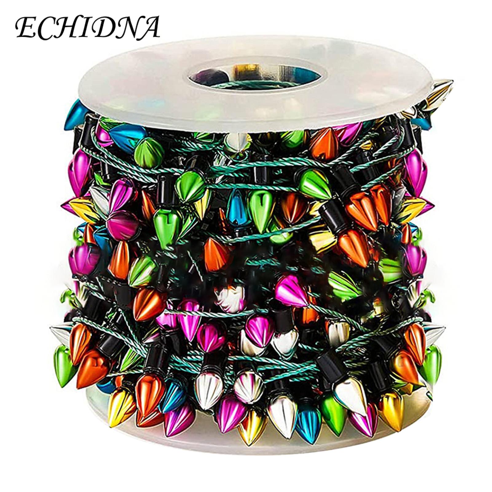 Strong Rope Garland Colorful Bulb String Garland Christmas Mini Light Decoration for Diy Dollhouse Party Wedding Buyers' Favorite String Garland Christmas Bulbs