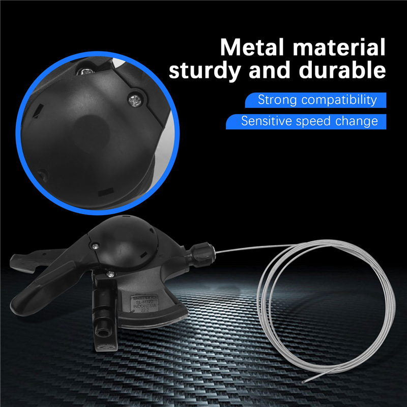 M370 9 Speed Shifter Trigger Set SL-M370 3X9 with Inner Cable. 