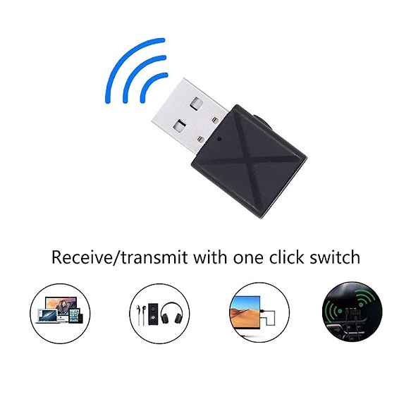 B16D 2 in 1 Wireless Audio Transmitter/Receiver. 