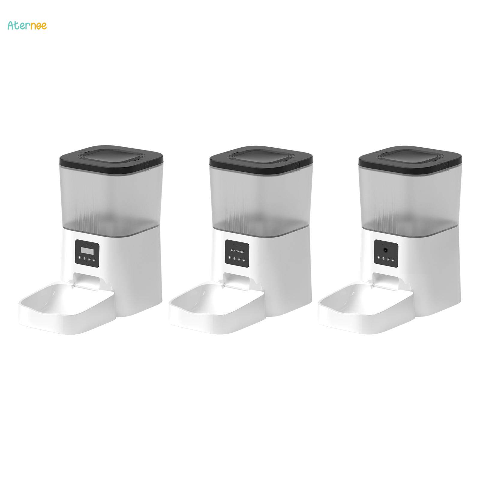 Smart Automatic Cat Feeder Easy Cleaning Clog App Control 4L Cat Food Dispenser Automatic Dog. 