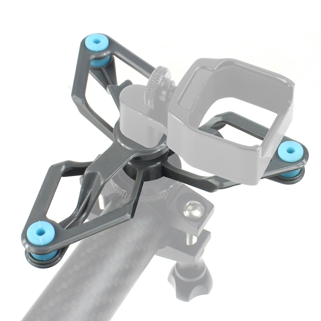 New- Damping Shock Absorber Mount Stand Bracket Tripod Kit For Action Camera. 