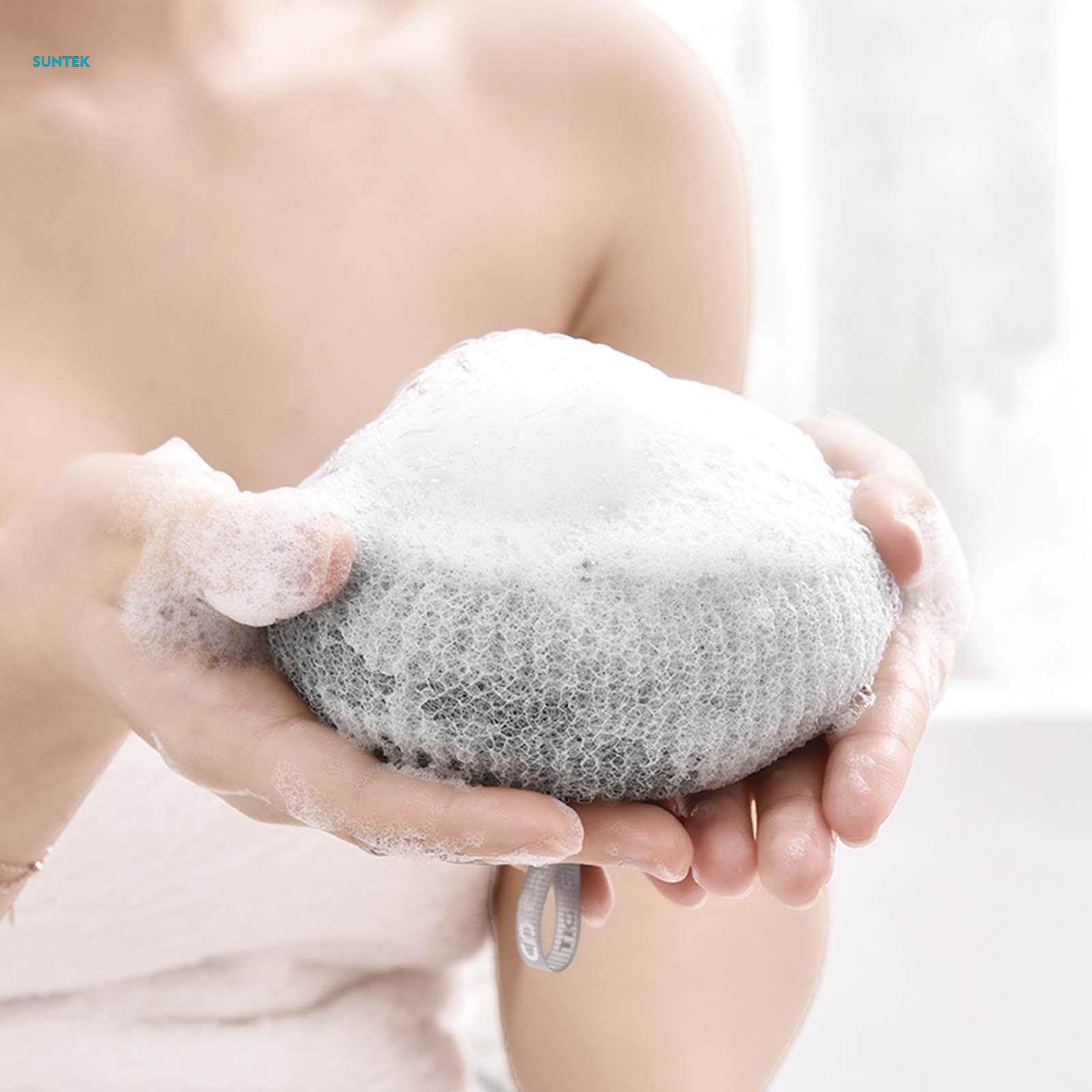 Bath Sponges Bath Loofah Sponge Ergonomic Cleaning Tools Shower Ball ...