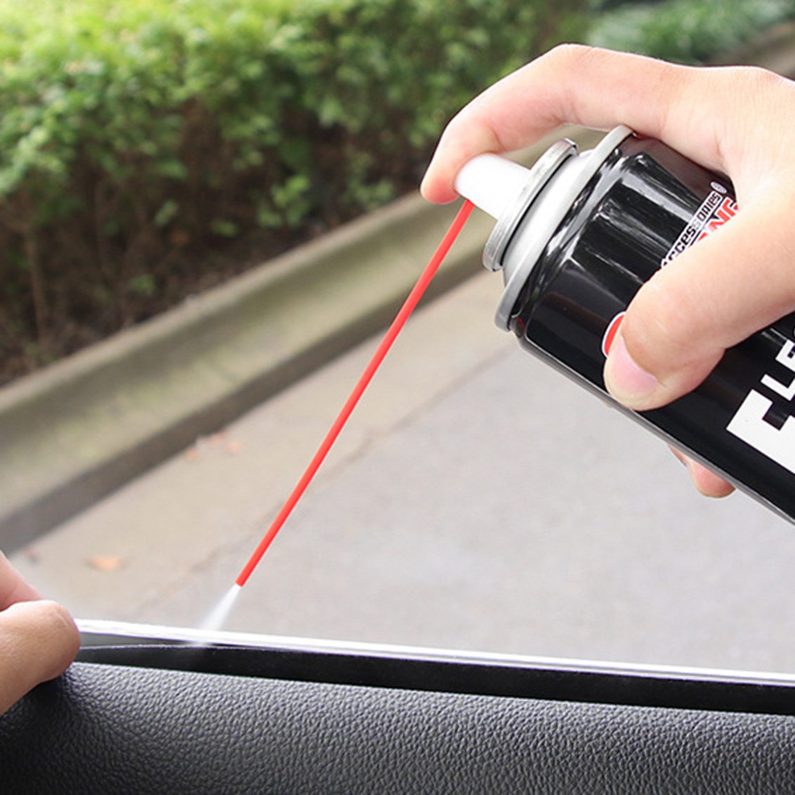 Car Window Track Dry Lube Window Lifting Rubber Strip Seal Agent for Car Rearview Mirrors Strips Sunroof Guides. 