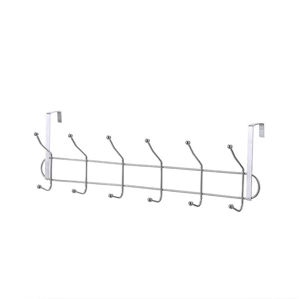 Multi-purpose Door Hanger Closet Door Hooks Coat And Towel Rack Door Hanger Hooks Over-the-door Storage. 