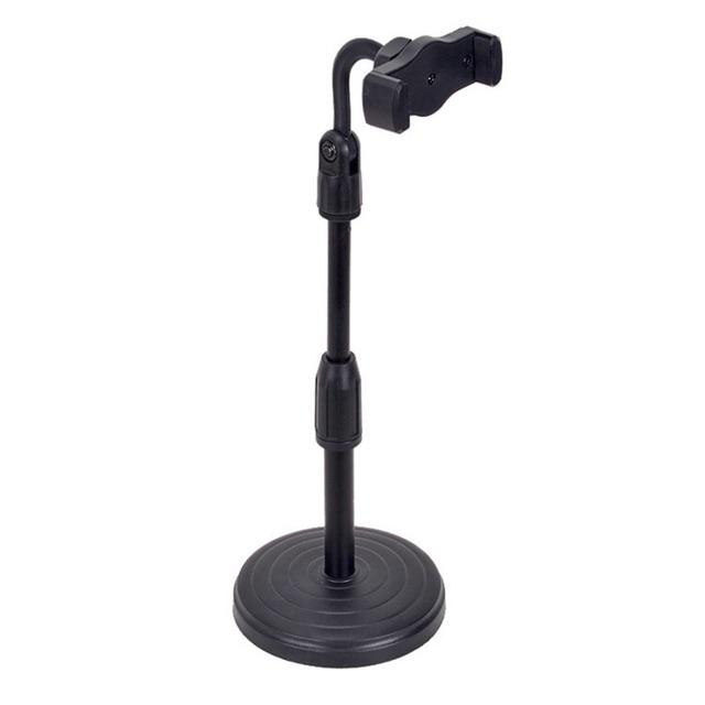 Stands For Smartphone Round Base L7 Retractable Multifactional Heavy Duty Mobile Holder Stand For Live Streaming Video Blogs Or Online Classes - Phone Stand. 