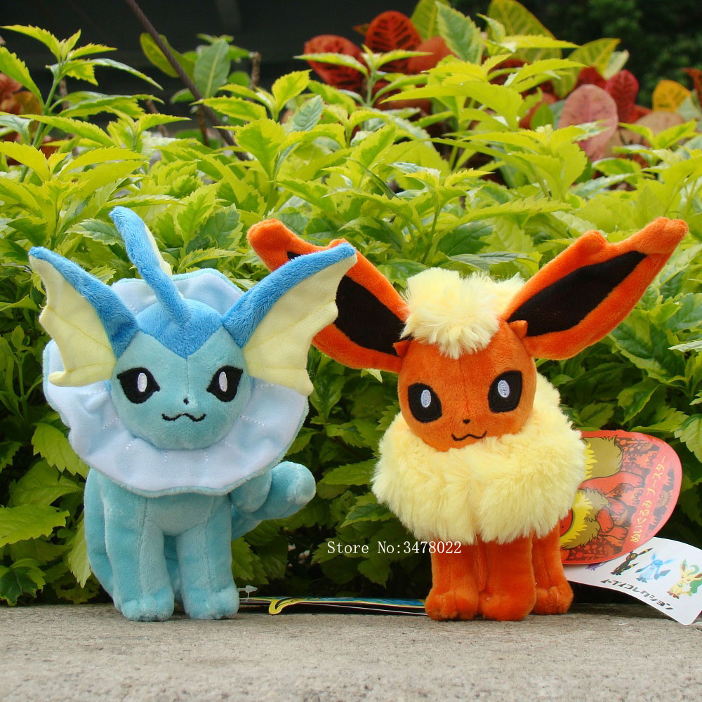 Pokemon Eeveelution Shiny Eevee Sylveon Vaporeon Espeon Umbreon Fuse Jolteon Flareon Leafeon Glaceon Plush Stuffed Toy Soft Doll. 