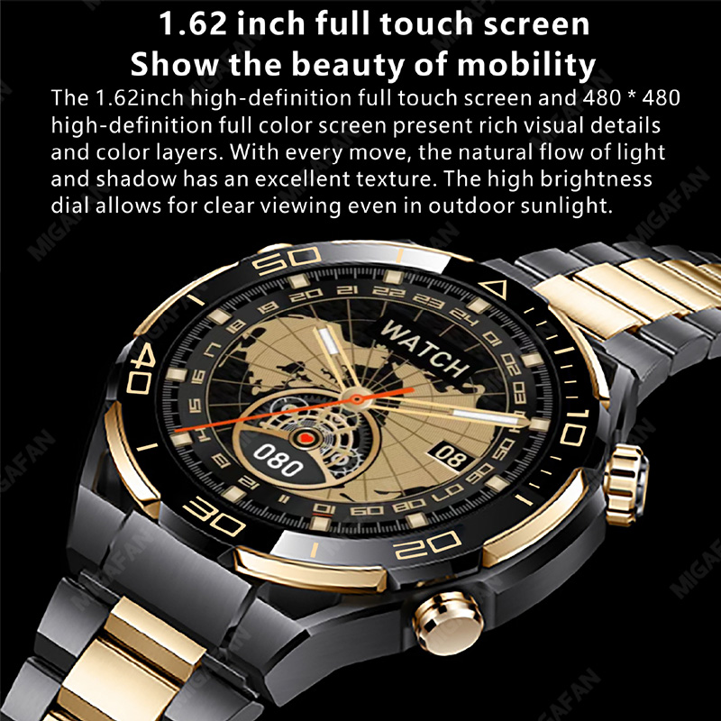 S30 Max Smart Watch 4GB ROM Photo Album Music Gesture Control NFC Compass Heart Rate for Huawei Watches Ultimate Smartwatch Men. 