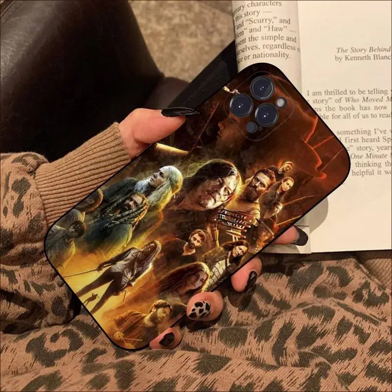 The walking dead Phone Case For iPhone 8 7 6 6S Plus X SE 2020 XR XS 14 11 12 13 Mini Pro Max Mobile Case. 