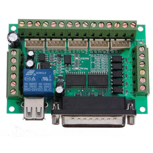Stepper Motor Driver MACH3 5 Axis CNC Breakout Board For CNC Engraving Machine DIY Electronics Project MACH3 5 Axis. 