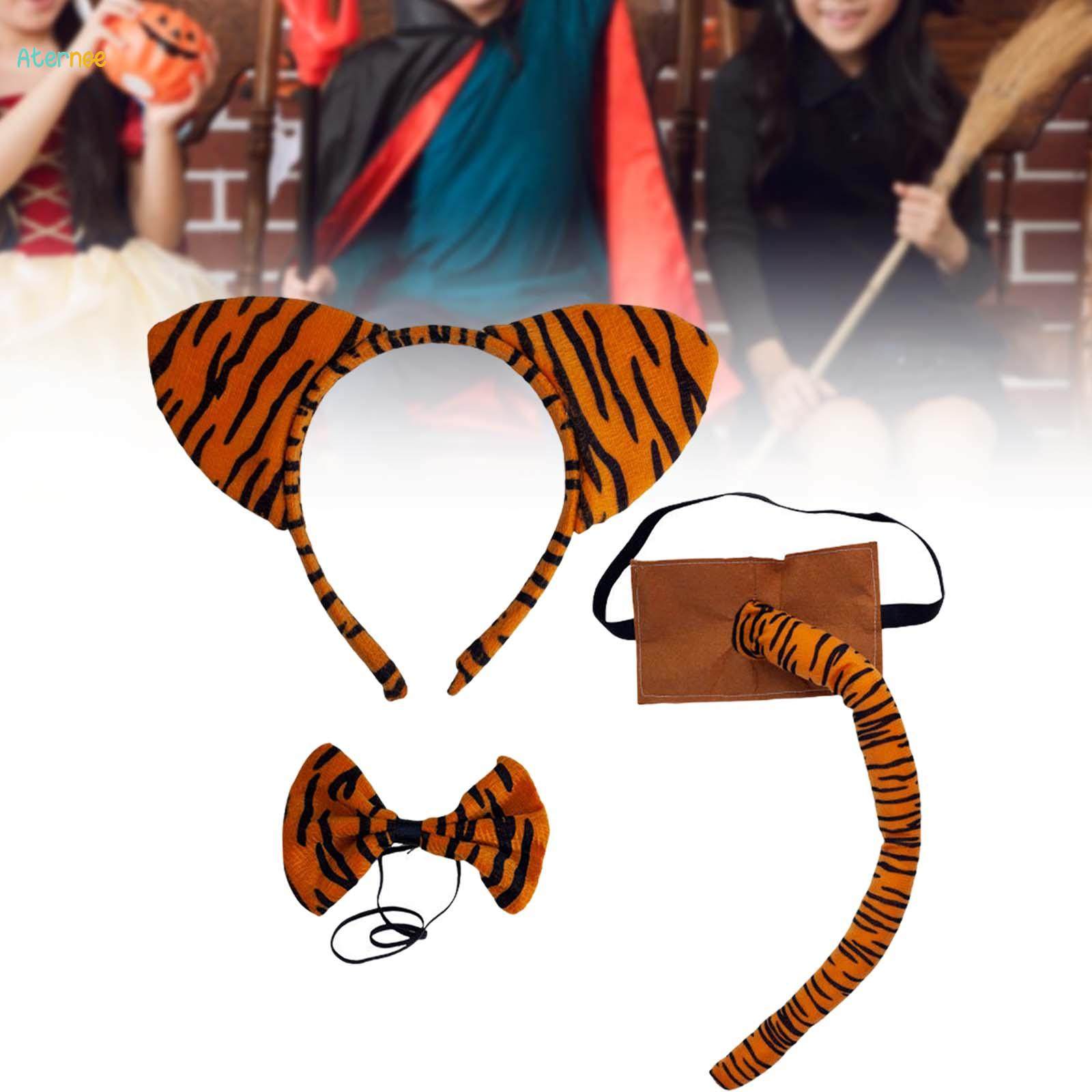 Tiger Costume Set Cosplay for Animal Themed Parties Fancy Dress up New Year without skirt. 