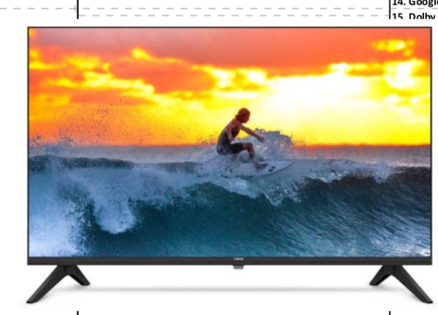 VISION 24″ LED TV S1 Pro/G02. 