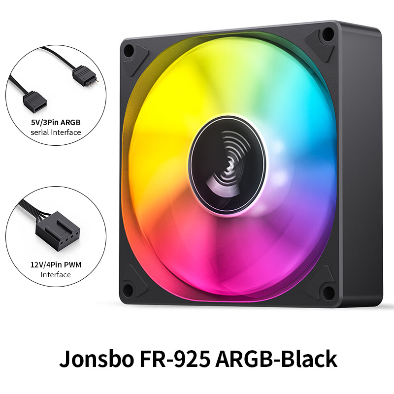 Jonsbo SL925 9cm PC Case Fan 12V/4PIN PWM Addressable ARGB High Air ...
