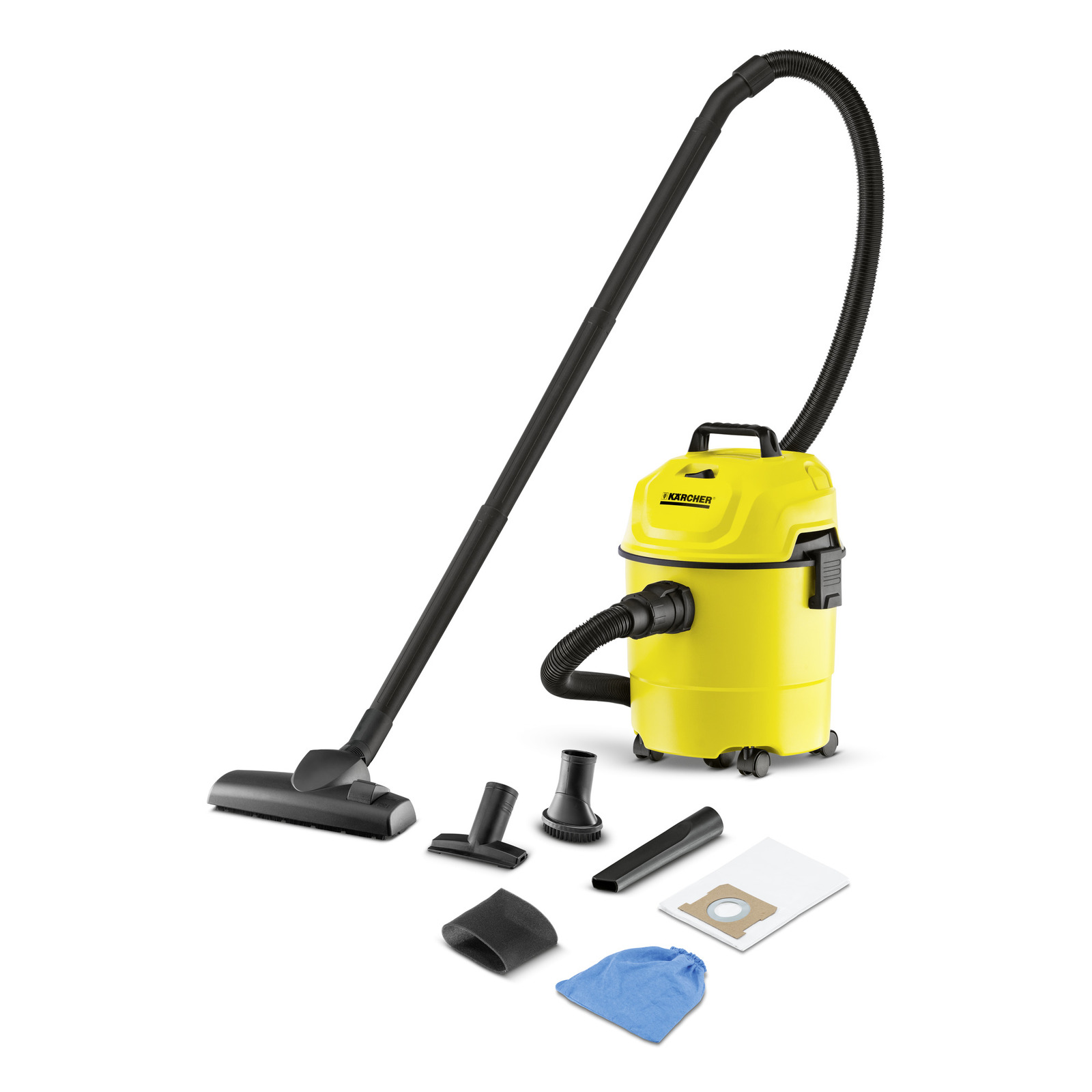 KARCHER WD1 Home Multi-Purpose Wet & Dry Vacuum Cleaner | 1000 Watt. 