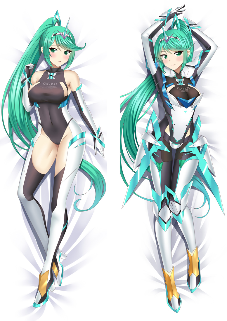 Anime Xenoblade 2 Dakimakura Mythra Pyra Pneuma Girl Hugging Body Pillow Case Cover Throw Otaku Pillowcase. 