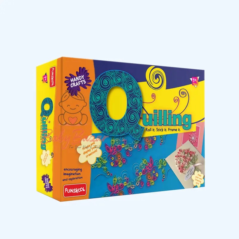 Funskool Quilling Art and Craft Kit Handycrafts Make Your own Quilling Artwork