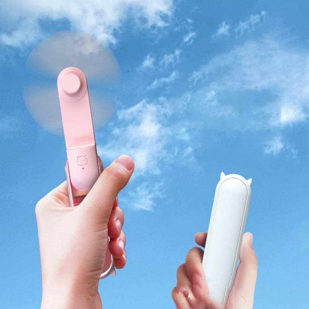 Mini Portable Usb Fan Handheld Electric Fans Rechargeable Silent Pocket Cooling Fan. 