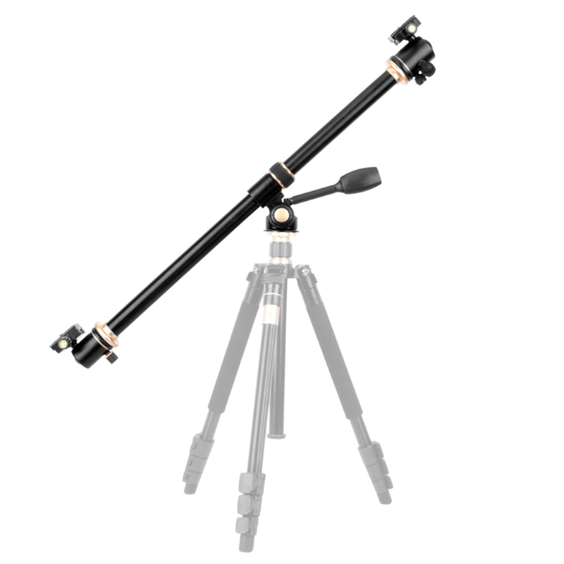 Horizontal Bar Camera Bracket Tripod Rotatable Multi-Angle Center Rod Support Tripod. 