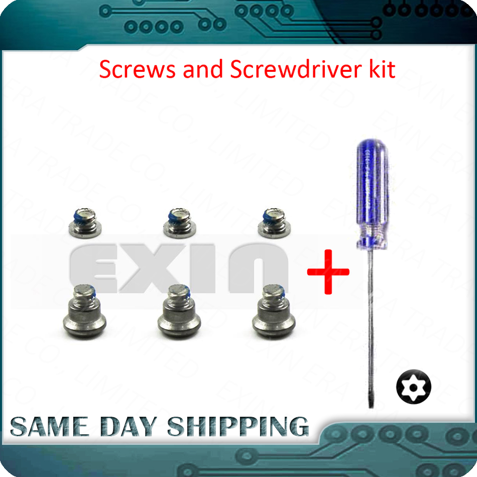 T6 Cr-V T6H Torx TR6 Security Screwdriver Opening Tool with TR6 Torx security screws Set for Apple Mac mini Late 2014. 