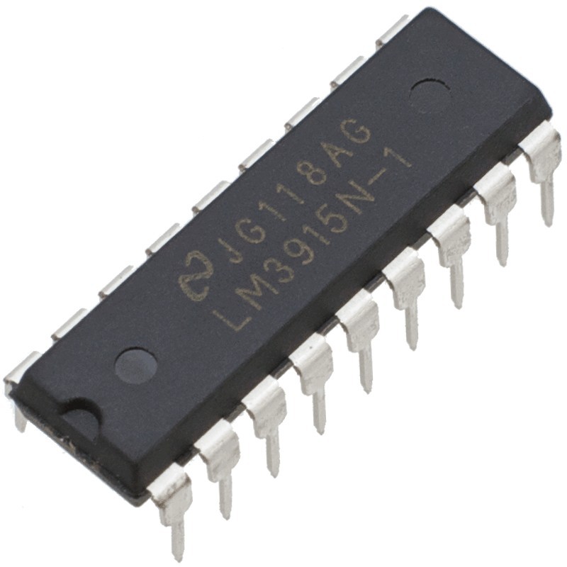 LM3914 LM3914N 3914 IC LED Driver LED Lighting Drivers Dot Display 3V To 15V Input 10 Outputs DIP-18 18 Pin Leads Dual In Line Package Chip Leads. 