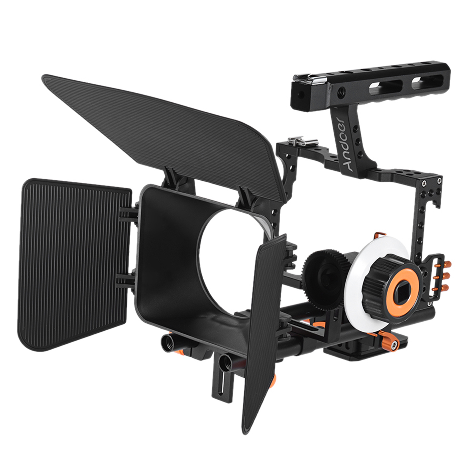 Andoer C500 kamera kamera Video kafes Rig kiti Film yapma sistemi için Panasonic için GH4 Sony A7S/A7/A7R/A7RII/A7SII/A7IV ILDC